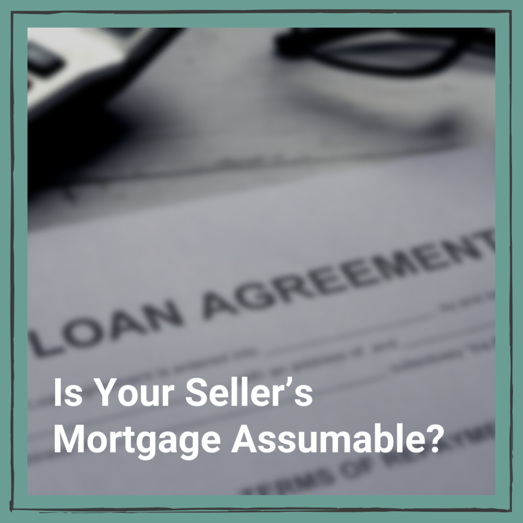 Sellers Mortgage